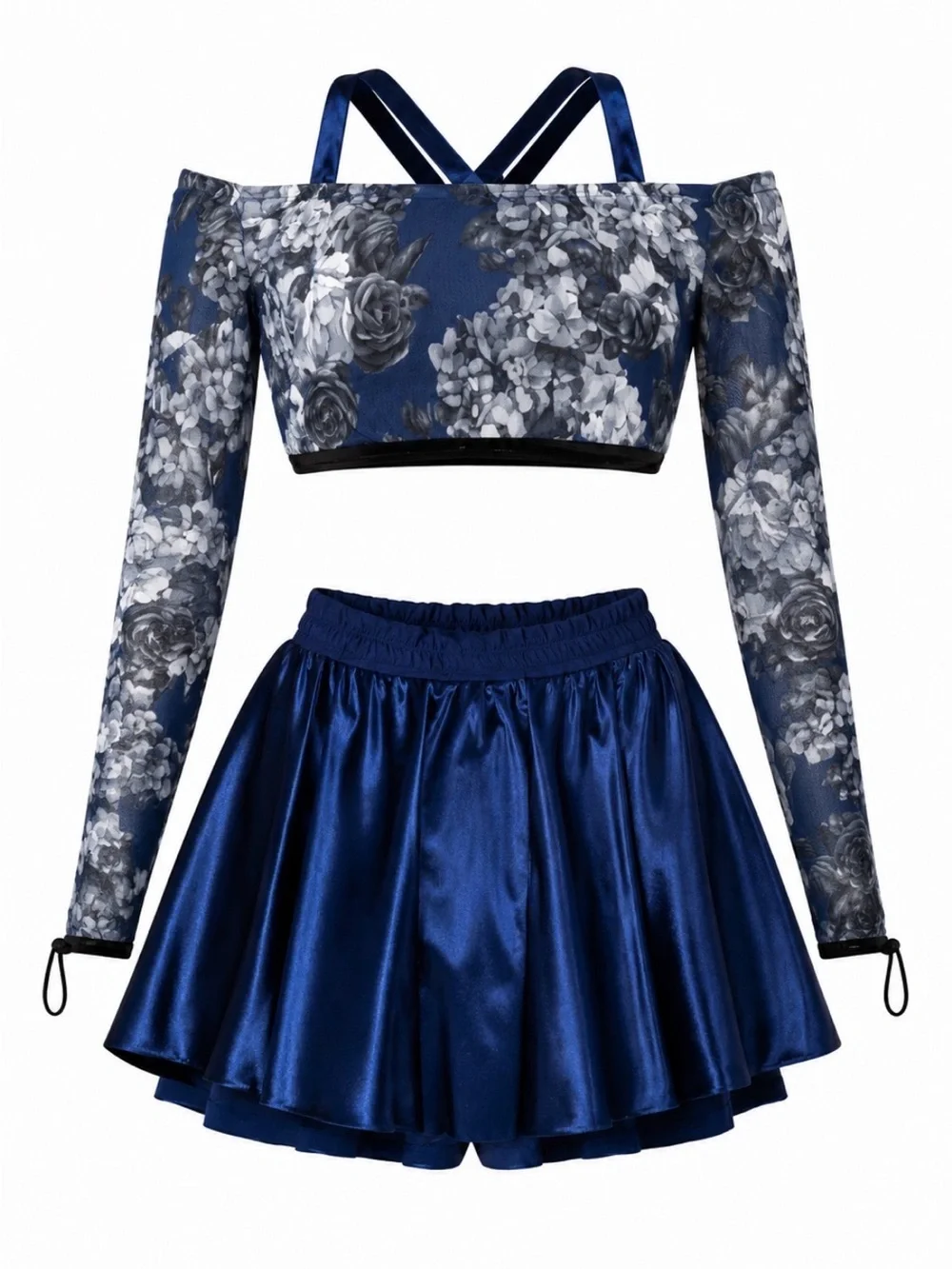 2 Dance Costume Bundle Jazz/Lyrical 4 Pieces Total